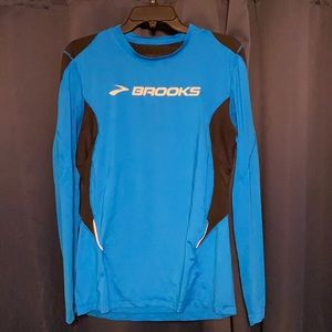 Men’s Brooks long sleeved dri fit shirt